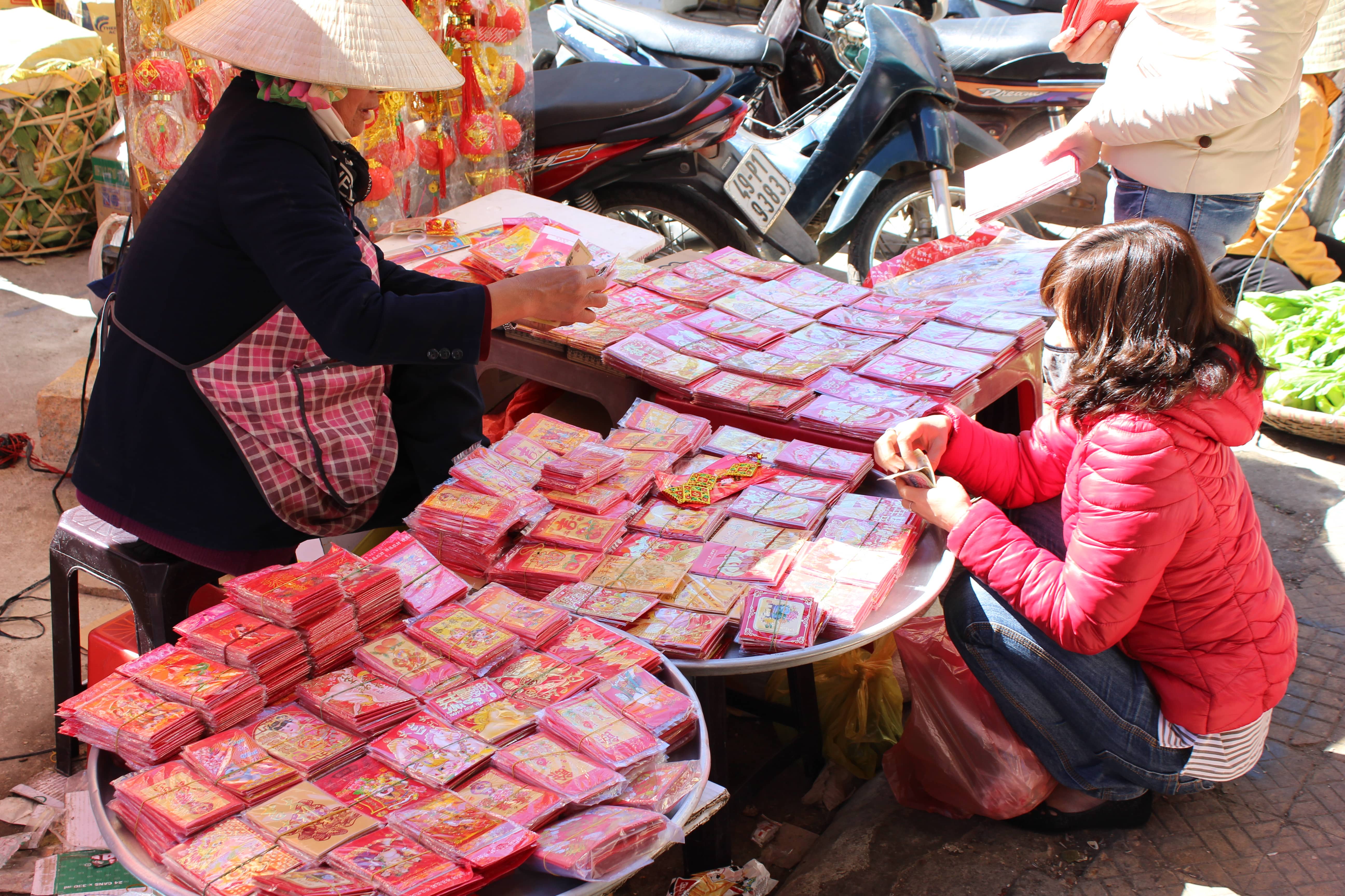 Nouvel an vietnamien Têt Enveloppes rouges Li Xi